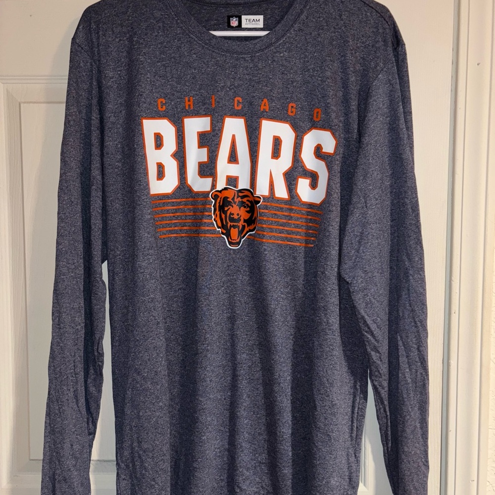 Chicago Beats NFL Team Apparel Heathered Gray Shirt